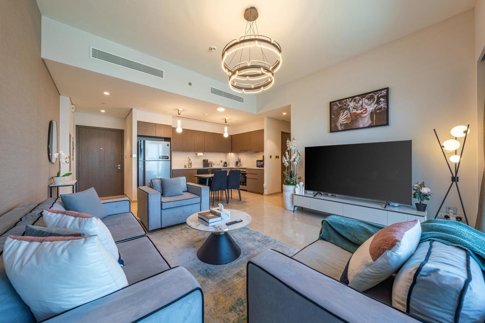 شقة The View Of A Lifetime - Luxury Living With Full Burj Khalifa & Fountain Show - 1702 *