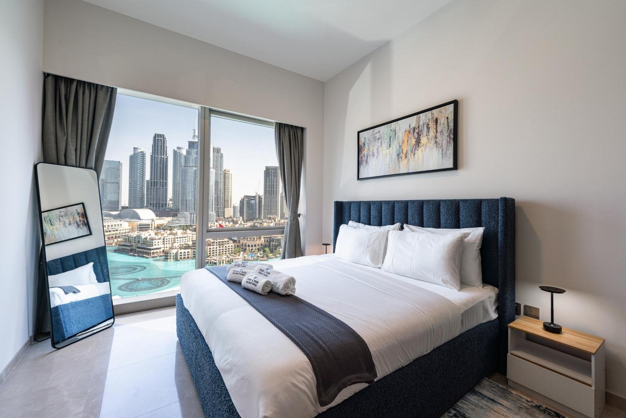 The View Of A Lifetime - Luxury Living With Full Burj Khalifa & Fountain Show - 1702 شقة دبي